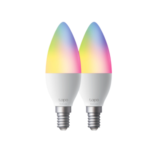 Set 2 buc bec inteligent multicolor WIFI, TP-LINK TAPO L430C(2-PACK)